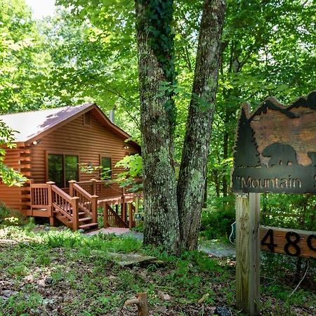 Вилла Mountain Spirit Cabin - Fireplace And Hot Tub Блу-Ридж Экстерьер фото